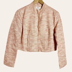 FOSSIL NEW Tori Burnt Henna Crop Jacket Size 0
